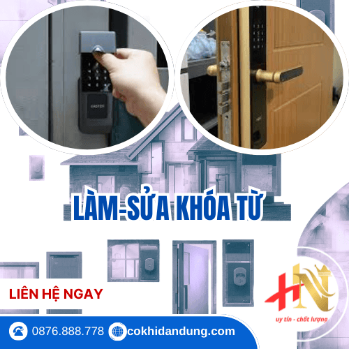 sửa khóa vân tay